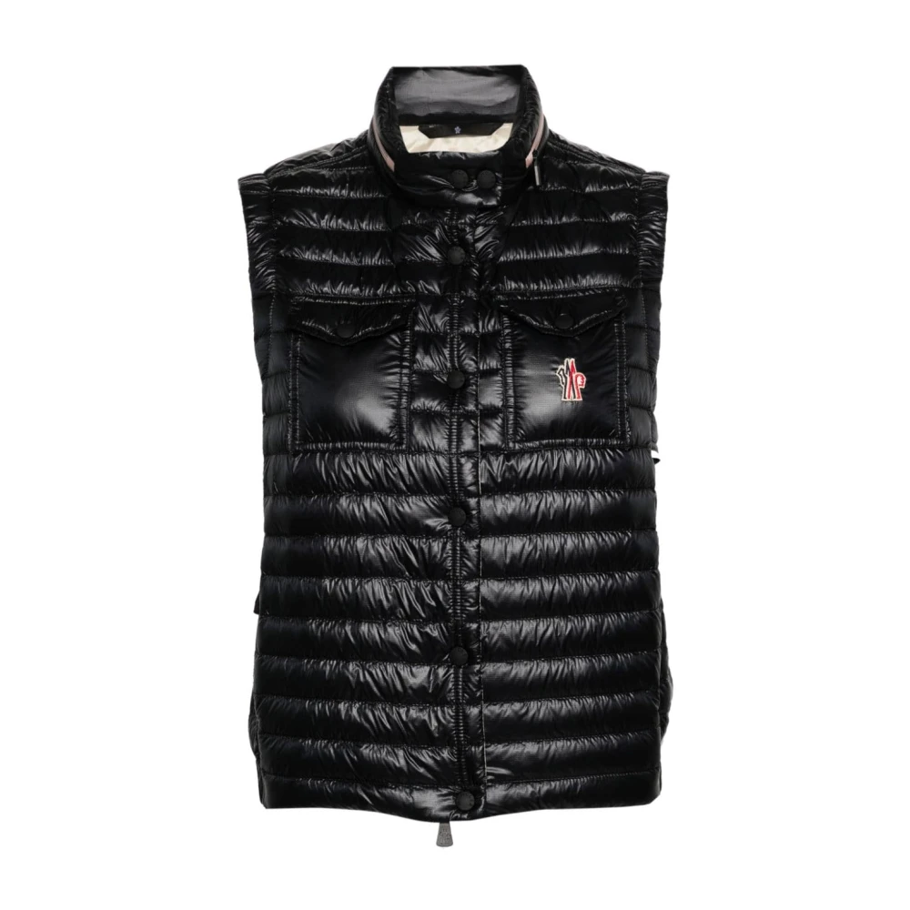 Moncler - Jackets > Vests - Black - Moncler - Modalova