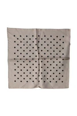 Polka Dot Square Handkerchief Scarf