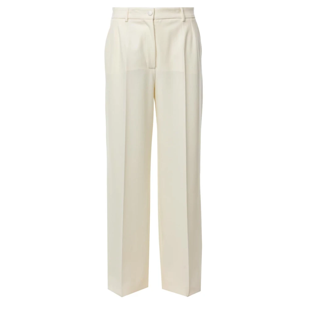 Dolce & Gabbana Casual Slim Fit Broek White Dames