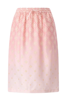 Monogram Degrade Midi Skirt