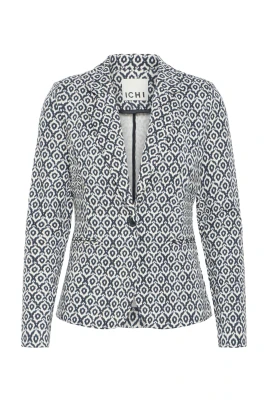 Eclipse Ikat Tile Blazer Jacka