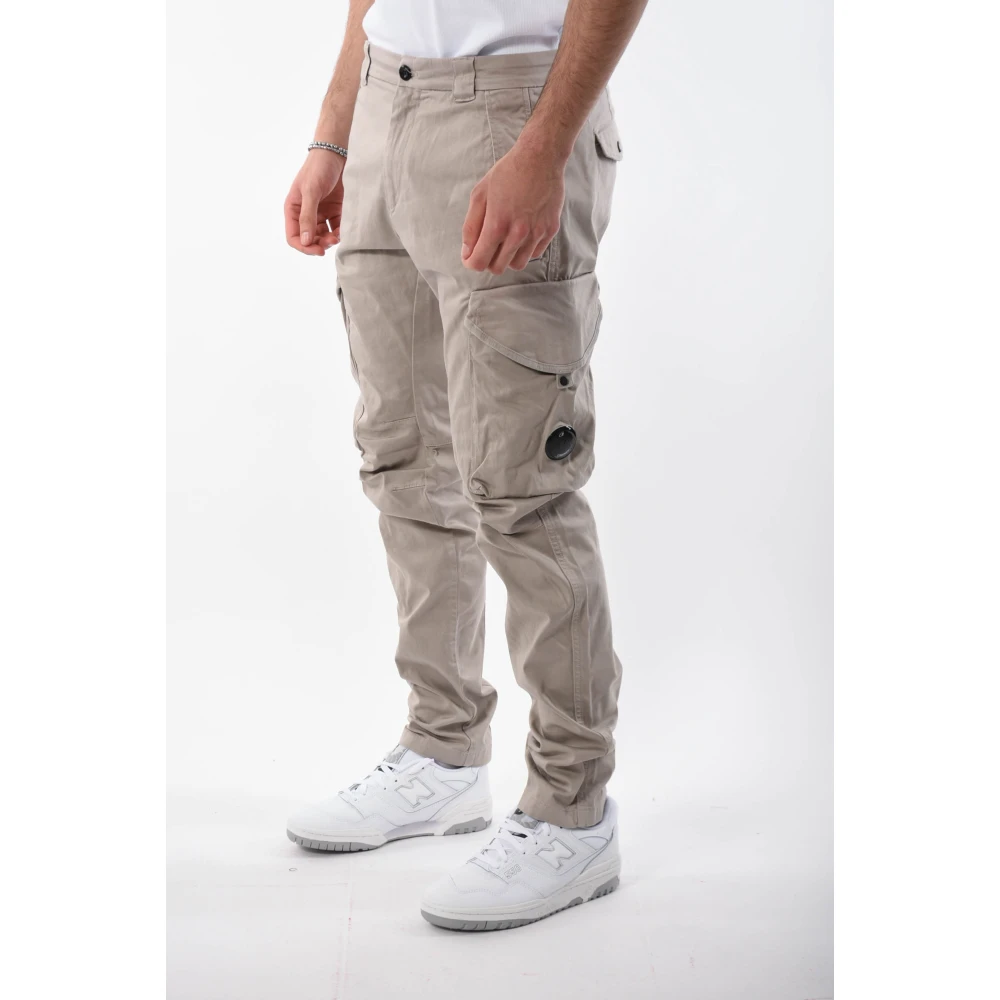 C.P. Company Slim-fit Trousers Beige Heren