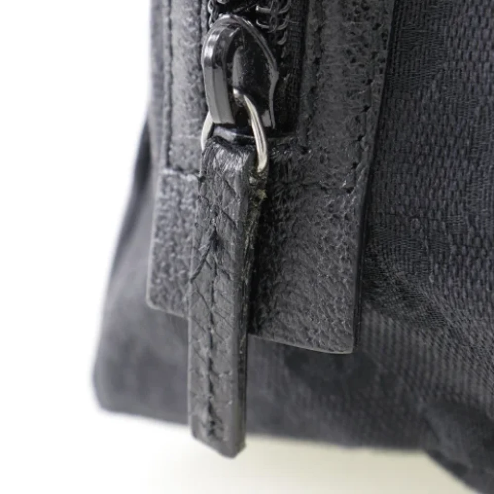 Gucci Vintage Pre-owned Canvas gucci-bags Black Dames