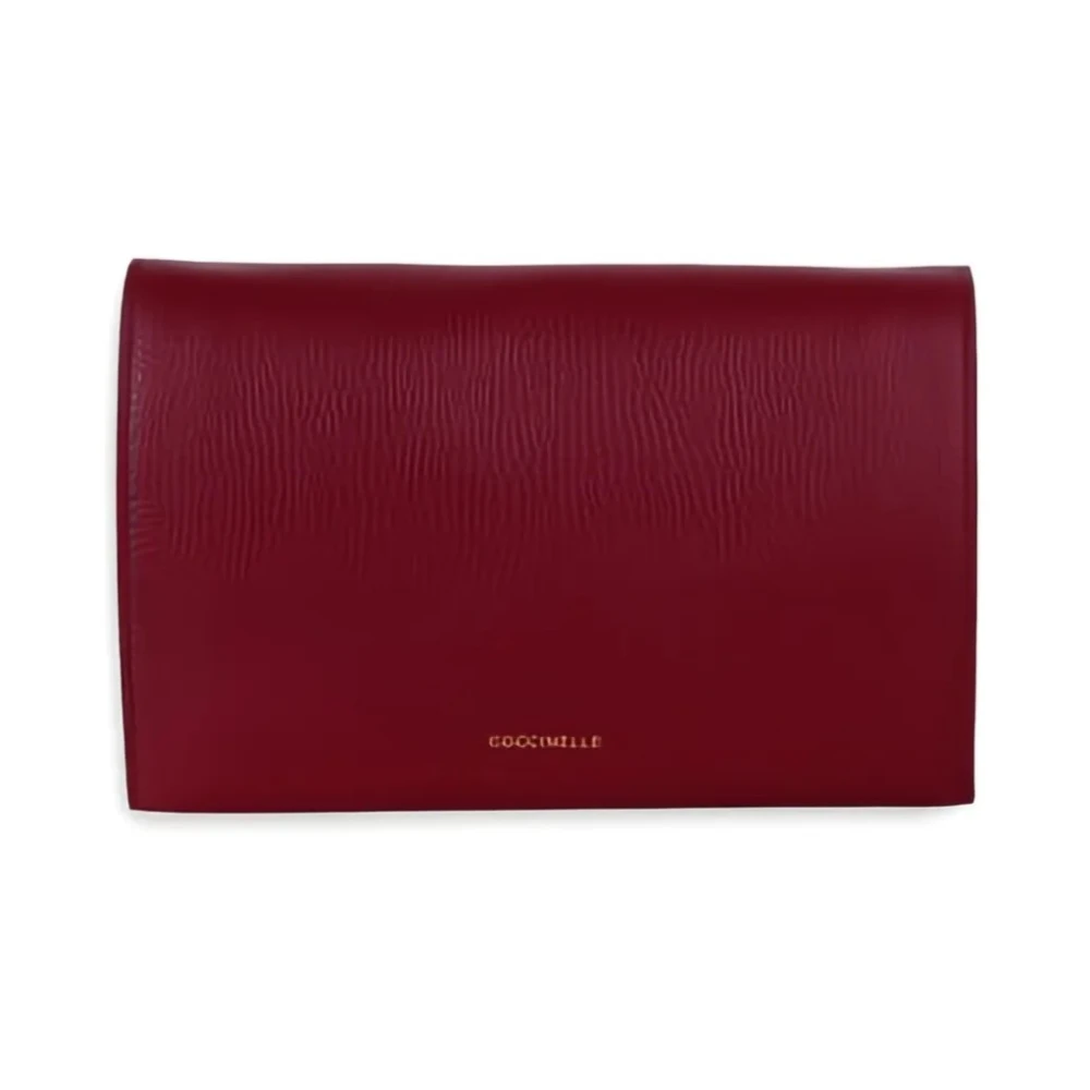Coccinelle Women's Red Mini Bag Grained Leather - Clutches - One Size - Bags