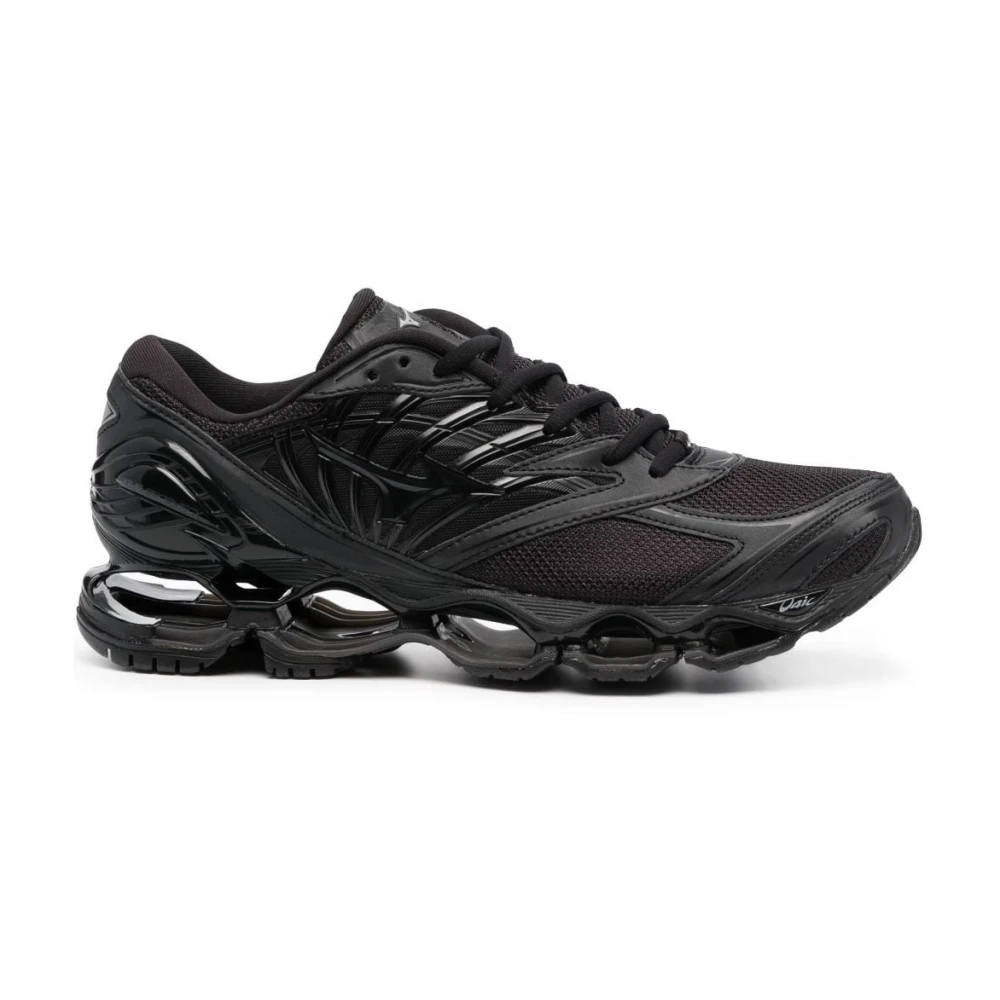 Mizuno , Sneakers, Male, Black, 9 Uk, Wave Prophecy Ls Trainers