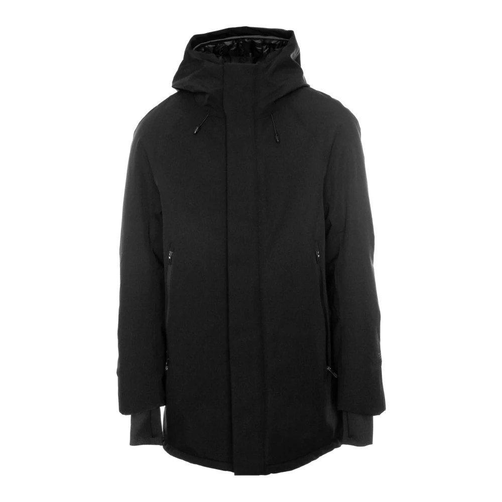 Krakatau Winterparka met hoge ademend vermogen en waterbestendigheid Black Heren