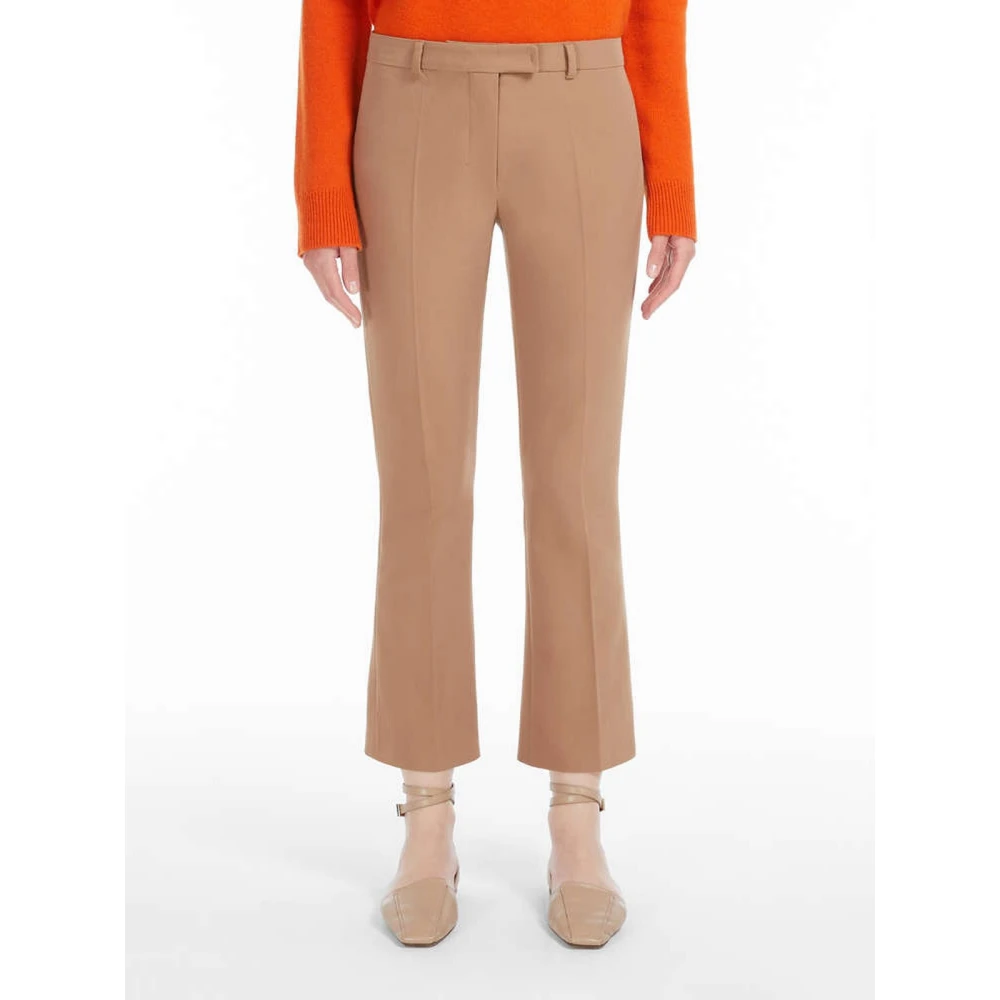 Max Mara Polyester Broek Beige Dames