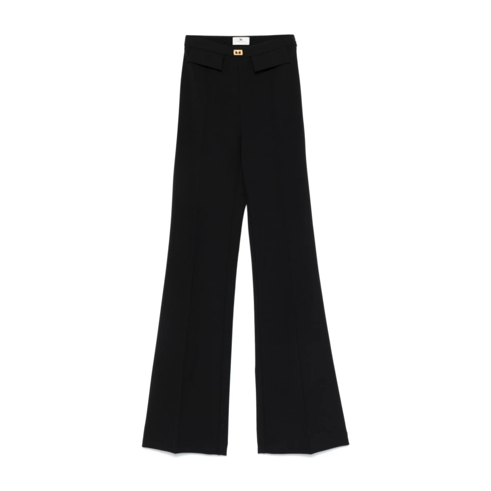 Elisabetta Franchi Nero Broek voor Vrouwen Black Dames