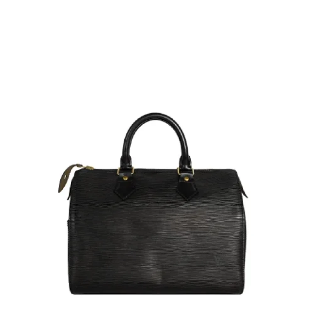 Louis Vuitton Vintage Pre-owned Leather handbags Black Dames