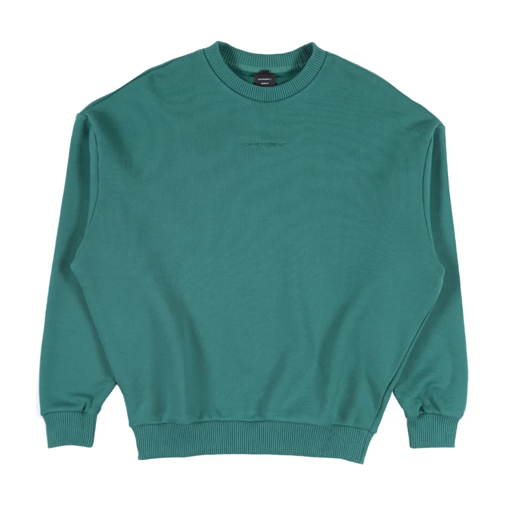 Oakley Klassieke Crewneck Sweater Green Heren