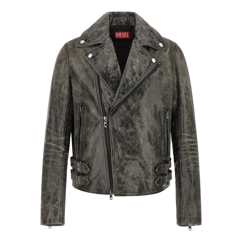 Diesel - L-Eon-Cjcm Biker Jacket - Jackets - Hombre - Gris - L