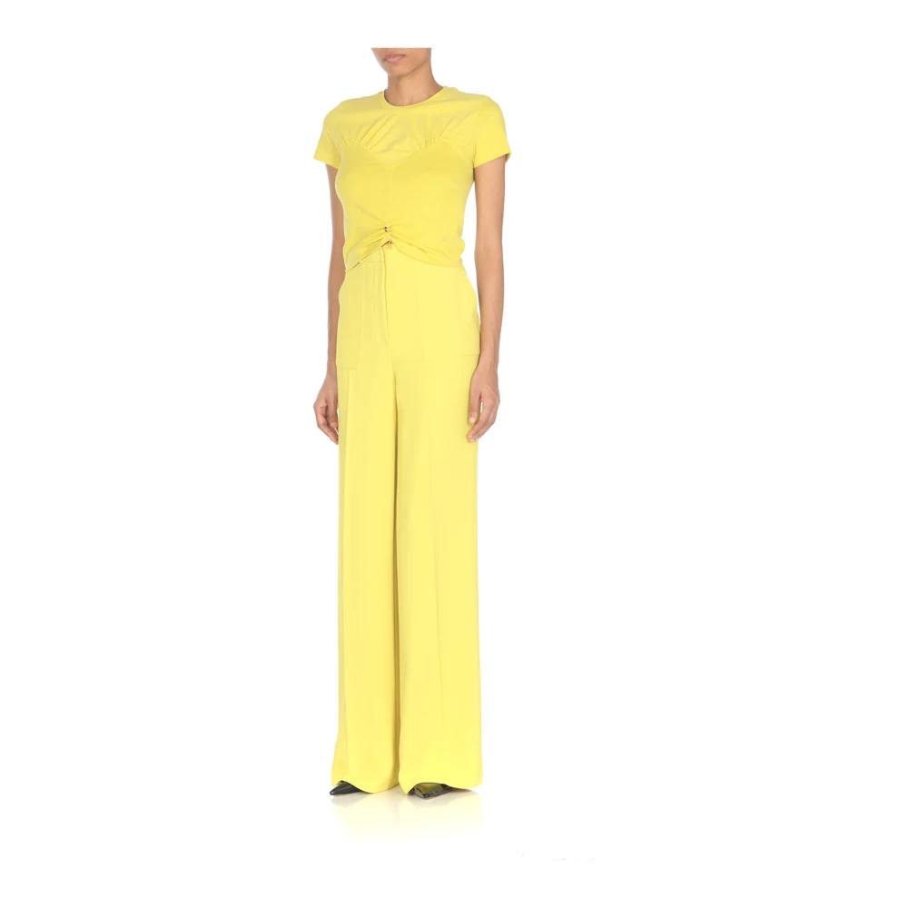 Elisabetta Franchi T-Shirts Yellow Dames