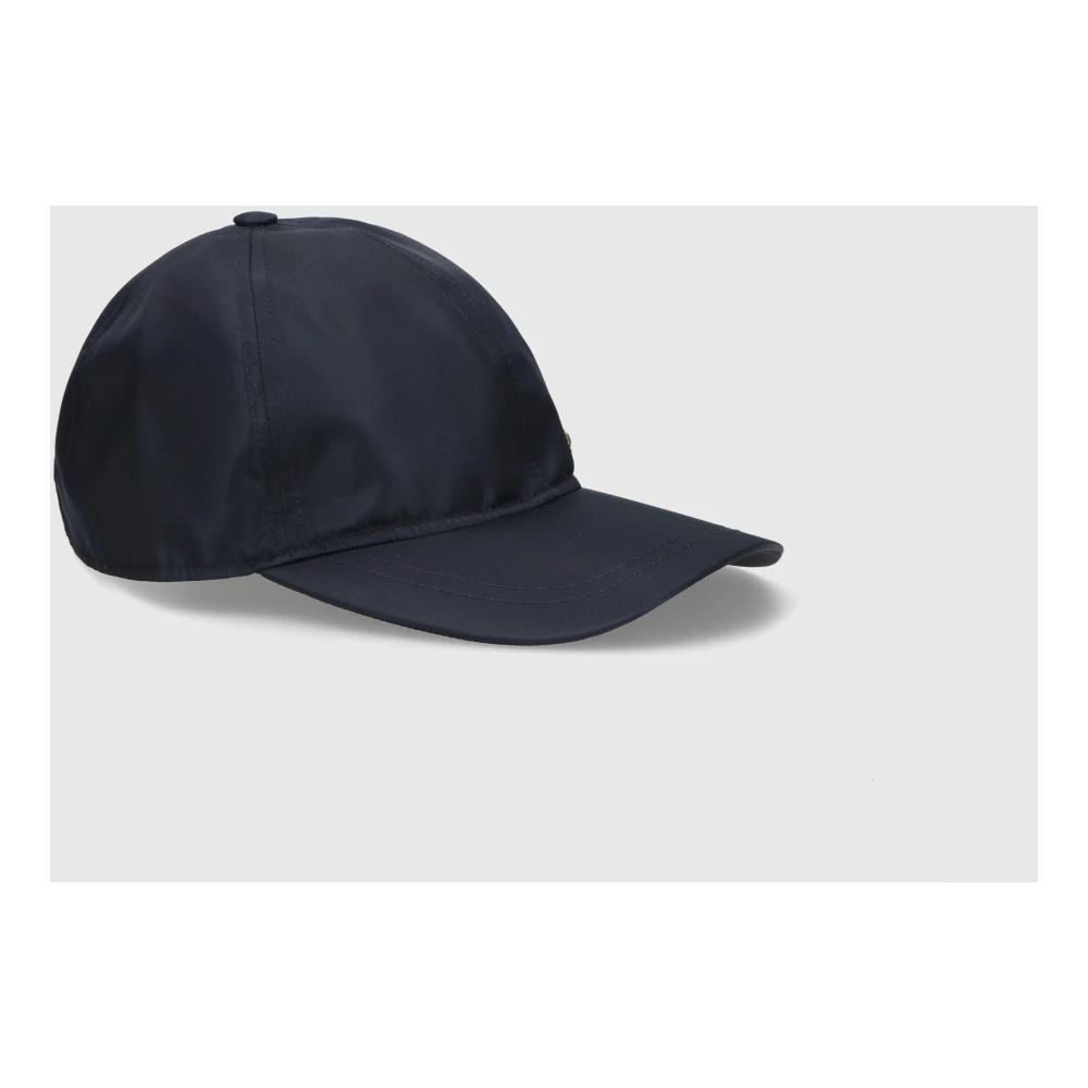 Borsalino Regen Baseball Cap met Oxford Voering Blue Unisex