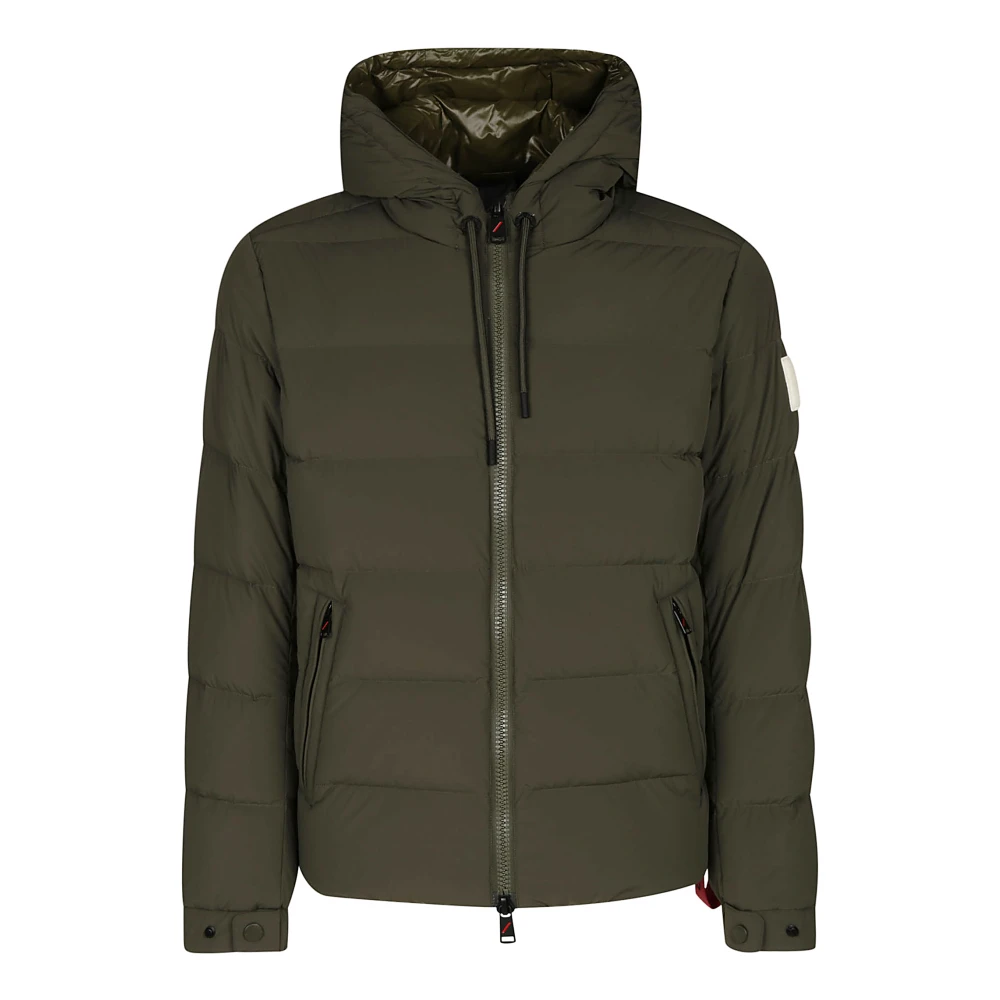 Afterlabel Heren Donsjack met Horizontaal Quilten Green Heren