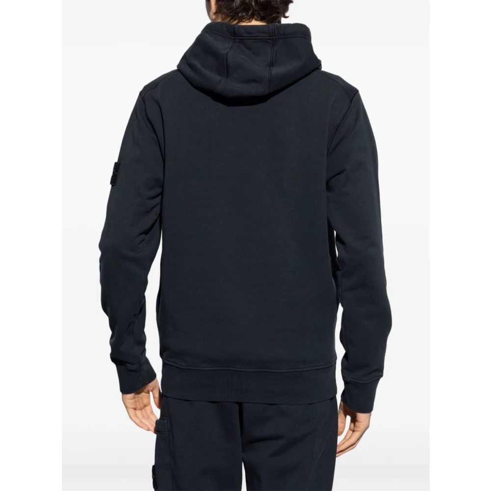 Stone Island Blauwe Sweater Collectie Blue Heren