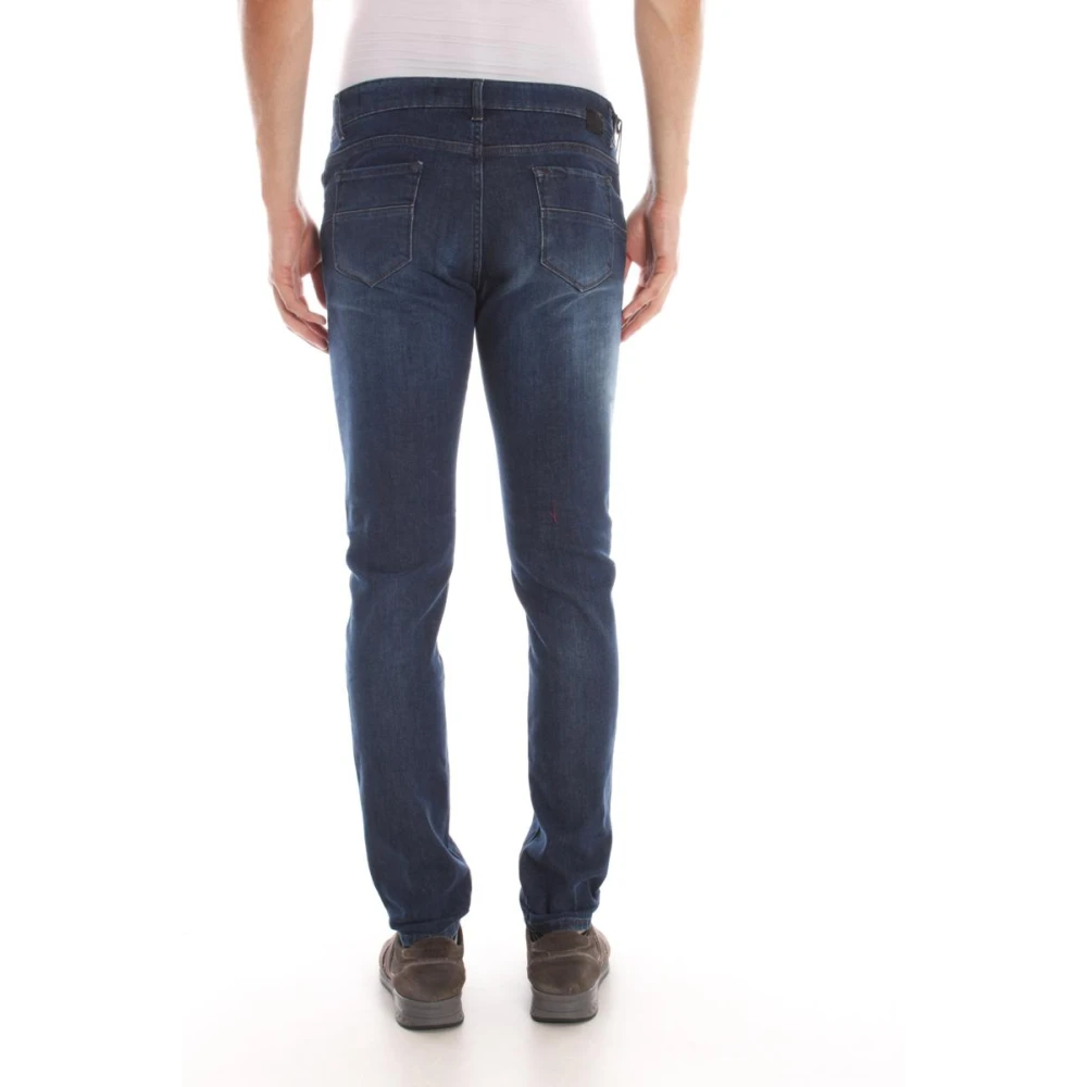 Daniele Alessandrini Klassieke Denim Jeans Blue Heren