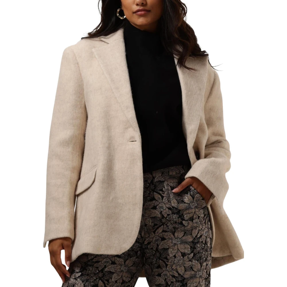 Second Female Sera Blazer Second Dames Beige Dames