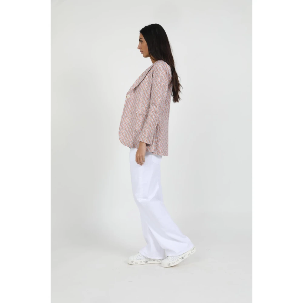 Circolo 1901 Stijlvolle Jas Pink Dames
