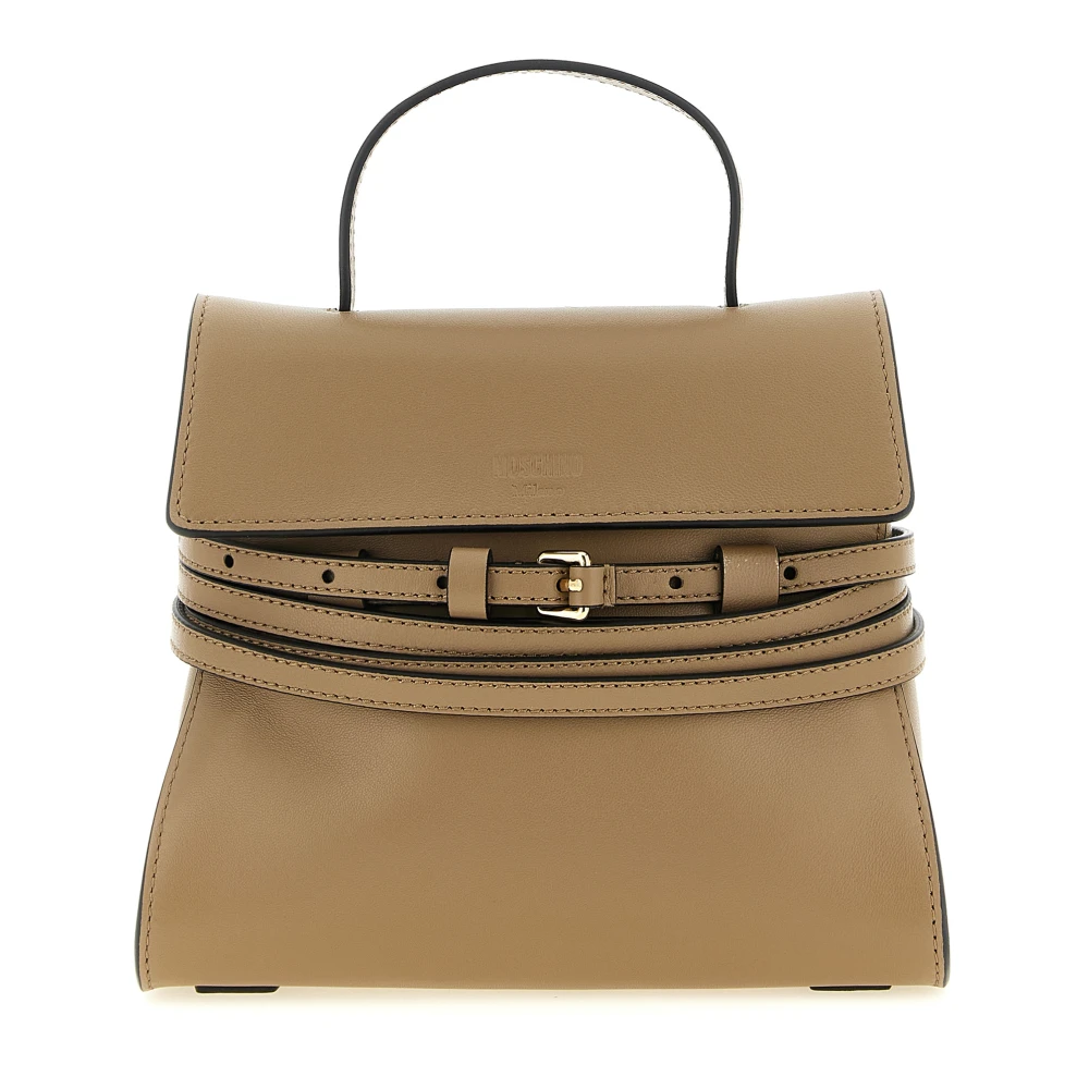 Moschino Women's Beige Handbags, One Size, Tie Me Small Bag