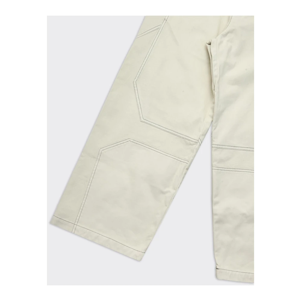 A-Cold-Wall Beige Katoenen Formaat Broek Beige Heren