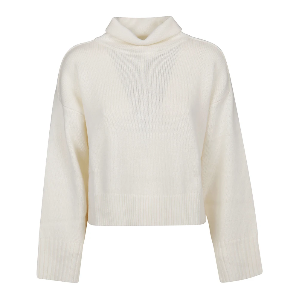 Loulou Studio Turtle Neck Sweater in Stintino Stijl Beige Dames