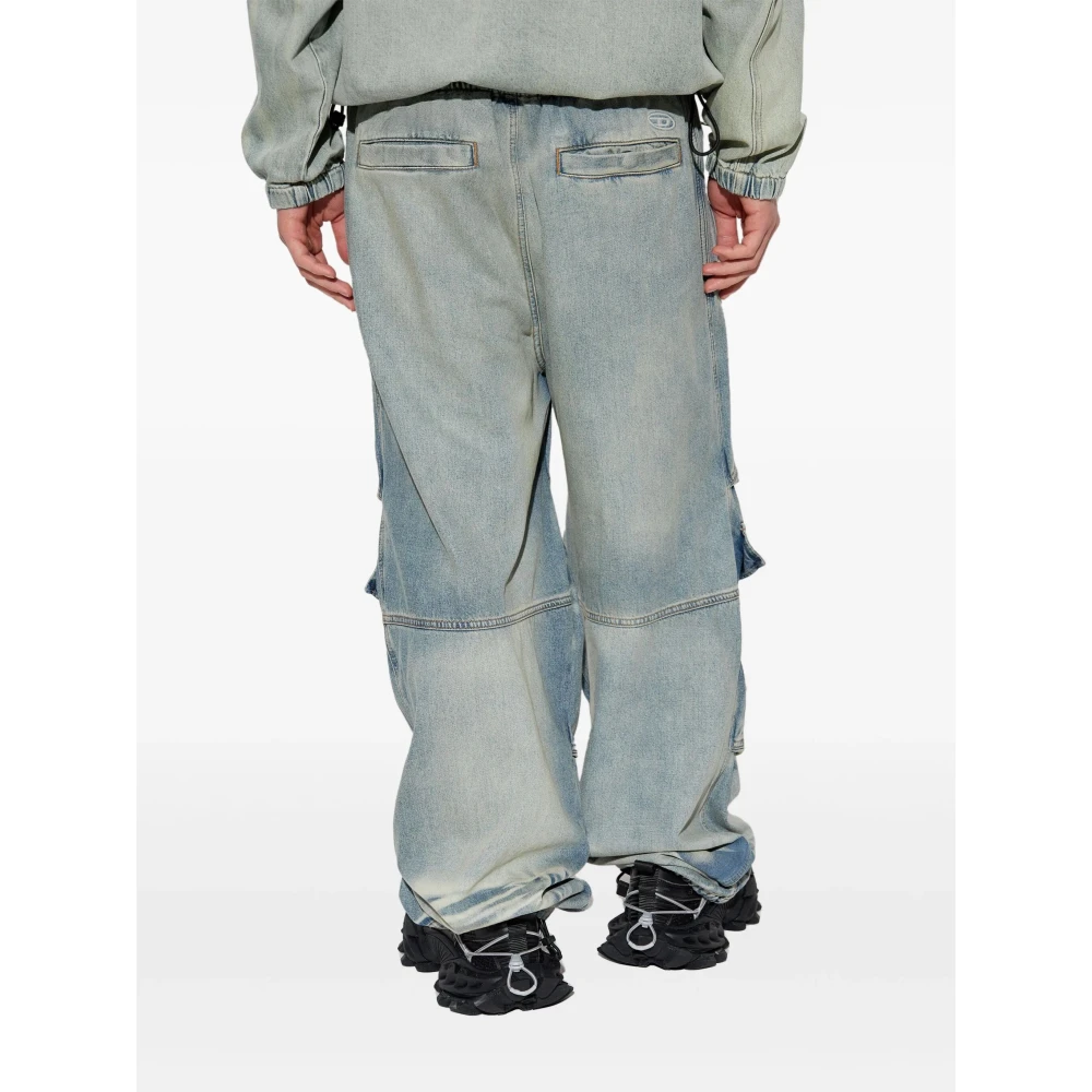 Diesel Stijlvolle Denim Jeans Blue Heren