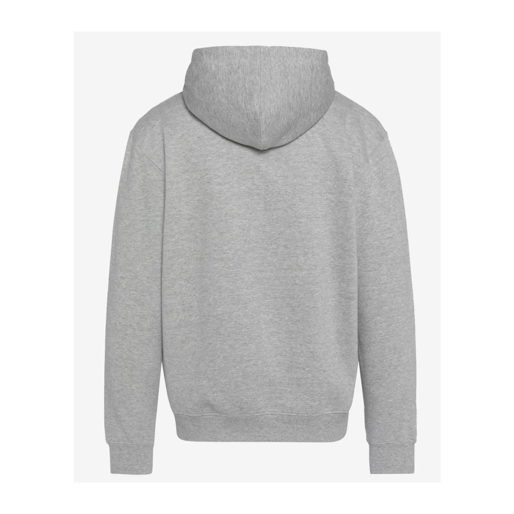 Schott NYC Ritssluiting Hoodie Sweater Sam Gray Heren