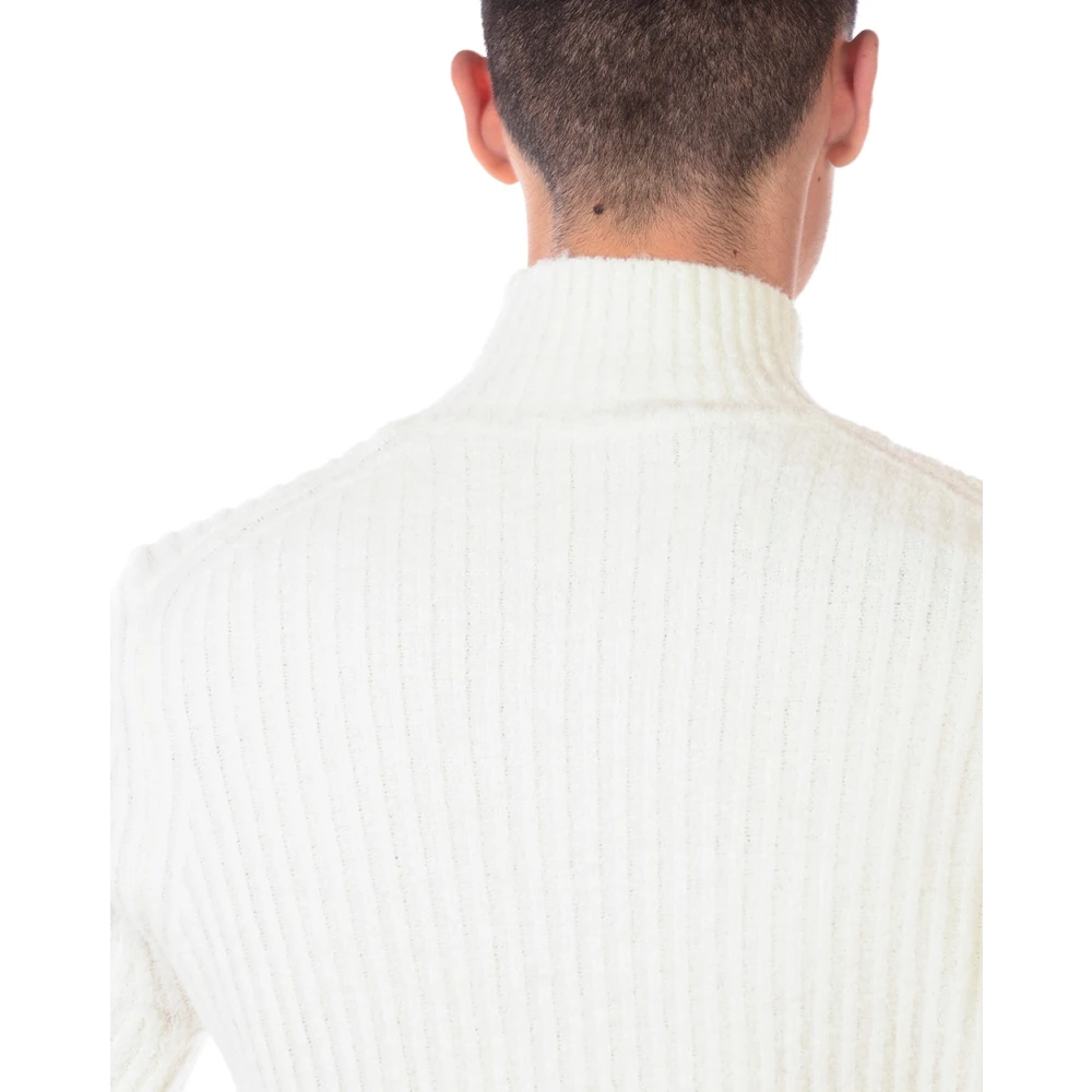 Daniele Alessandrini Fietser Sweater Pullover White Heren