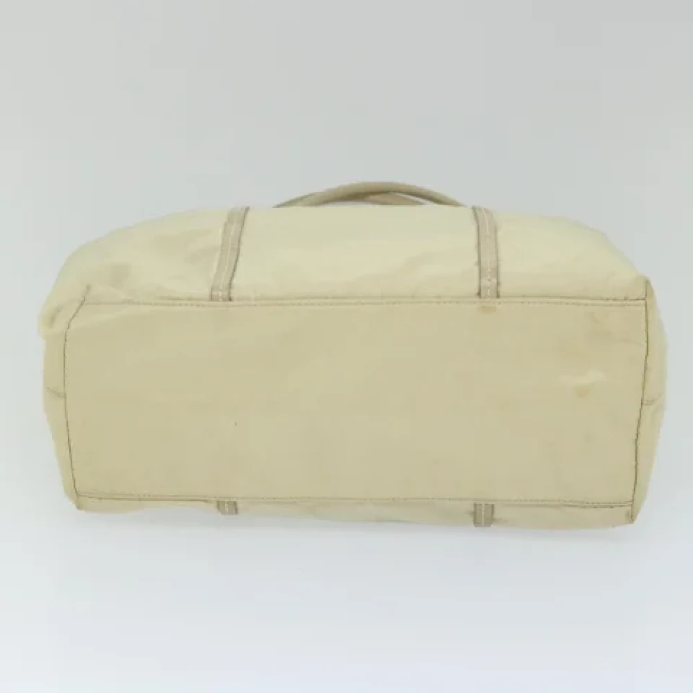 Prada Vintage Pre-owned Nylon prada-bags White Dames