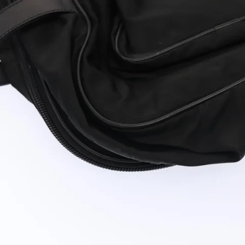 Prada Vintage Pre-owned Fabric travel-bags Black Dames