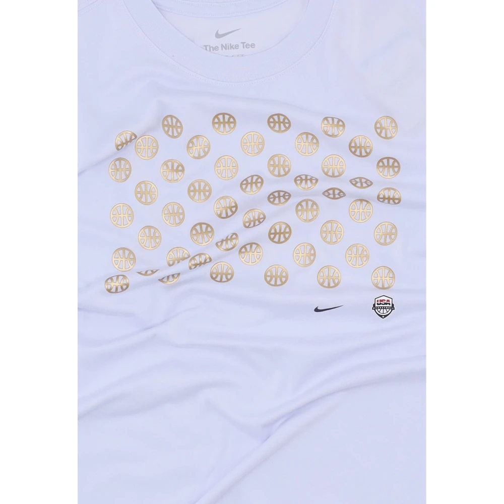 Nike 2024 Olympische Spelen Team USA Tee Gray Heren