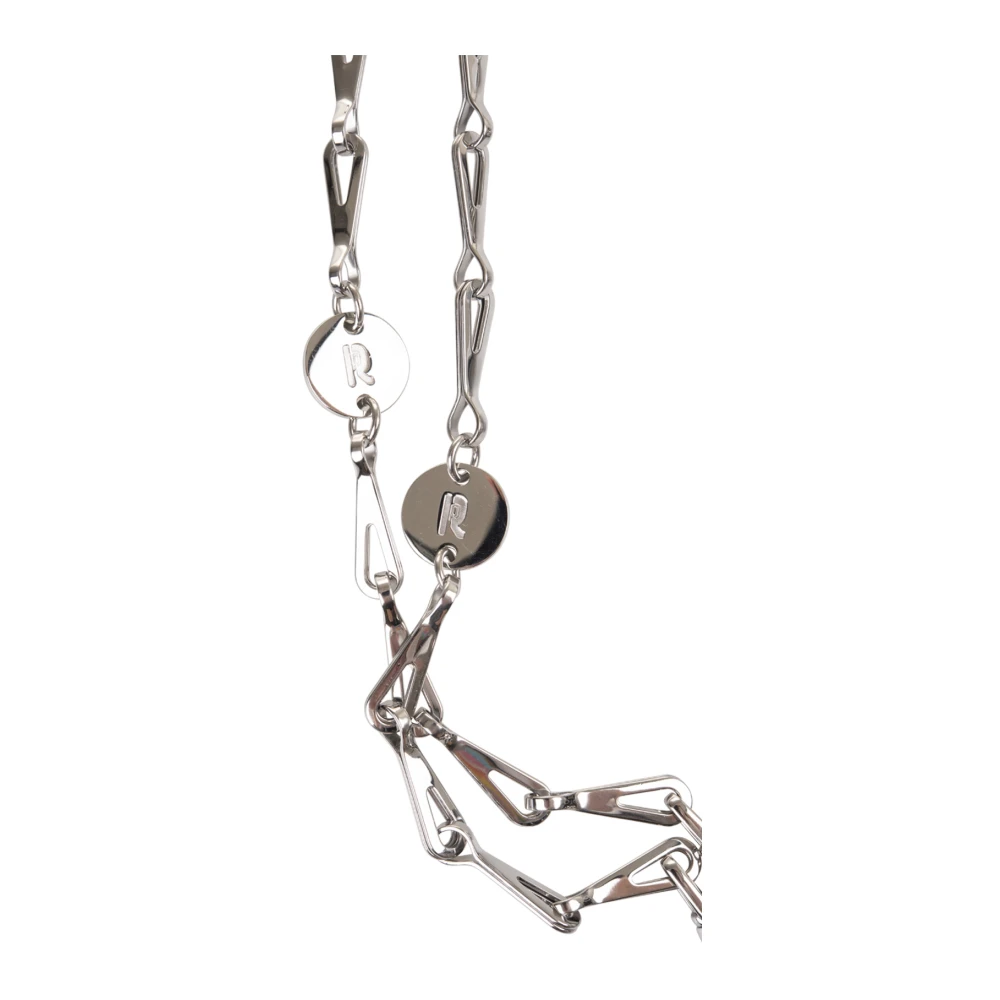 Paco Rabanne Grijze Vierkante Tas met Dubbele Band Gray Dames