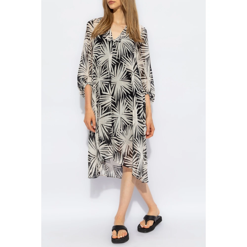 Diane Von Furstenberg Bloemenpatroon jurk Beige Dames