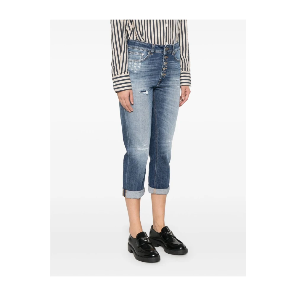 Dondup Blauwe Jeans voor Vrouwen Blue Dames