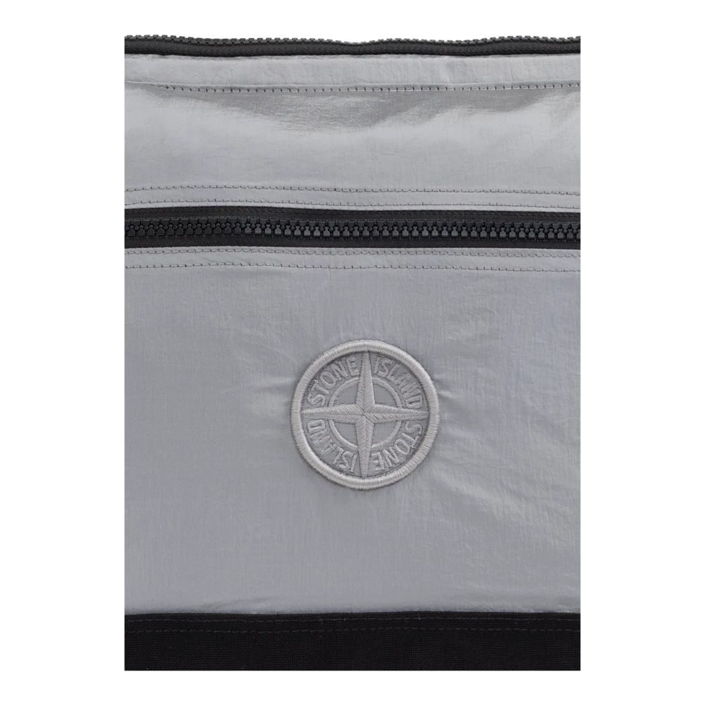Stone Island Handtas Gray Heren