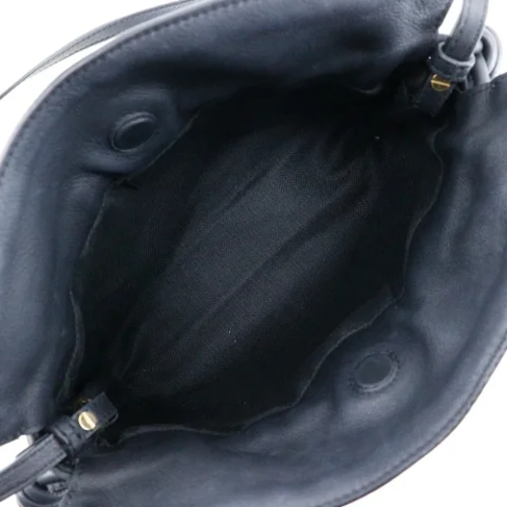 Loewe Pre-owned Canvas shoulder-bags Blue Dames