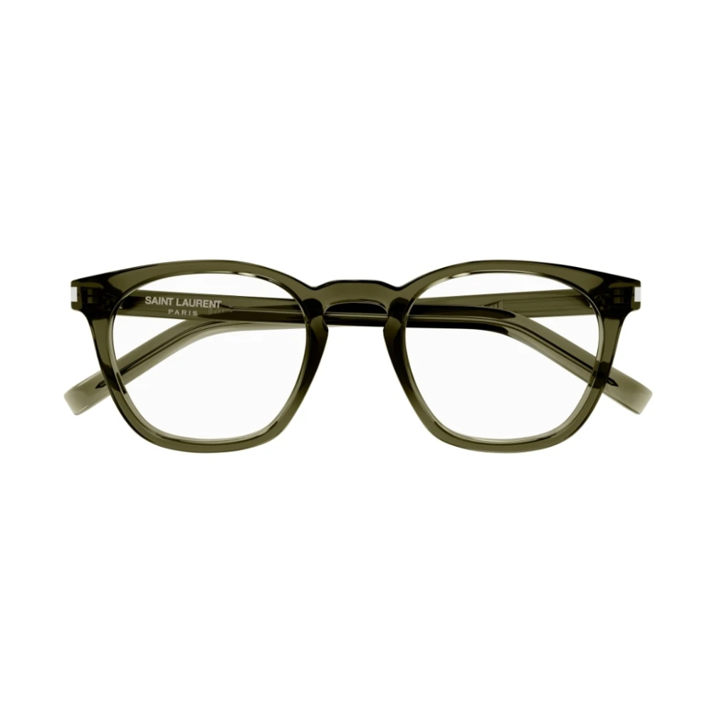 Saint Laurent Klassieke vierkante zonnebril Groen Green Unisex