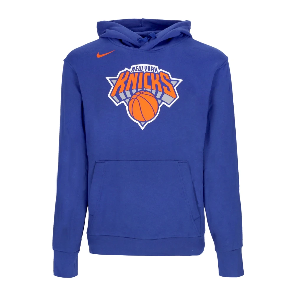 Nike NBA Essential Fleece Hoodie Blue Heren
