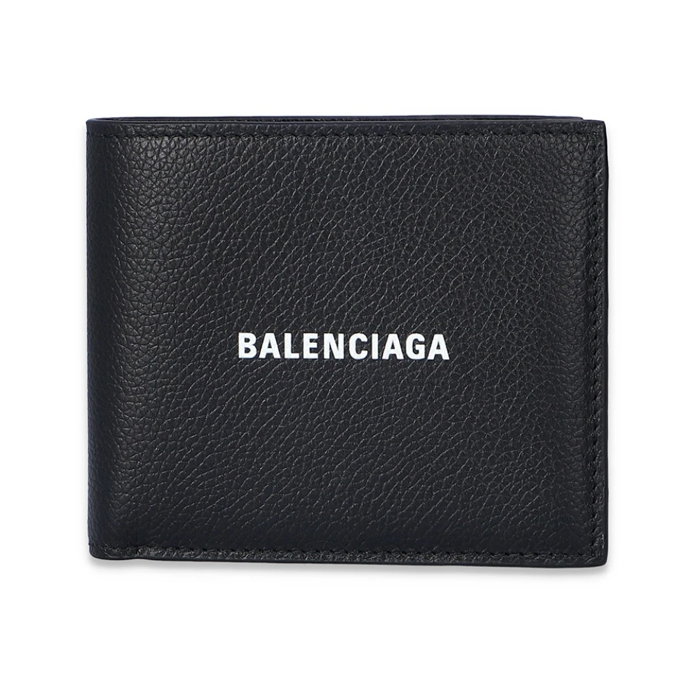 Balenciaga Bifold plånbok med logotyp Svart Herr