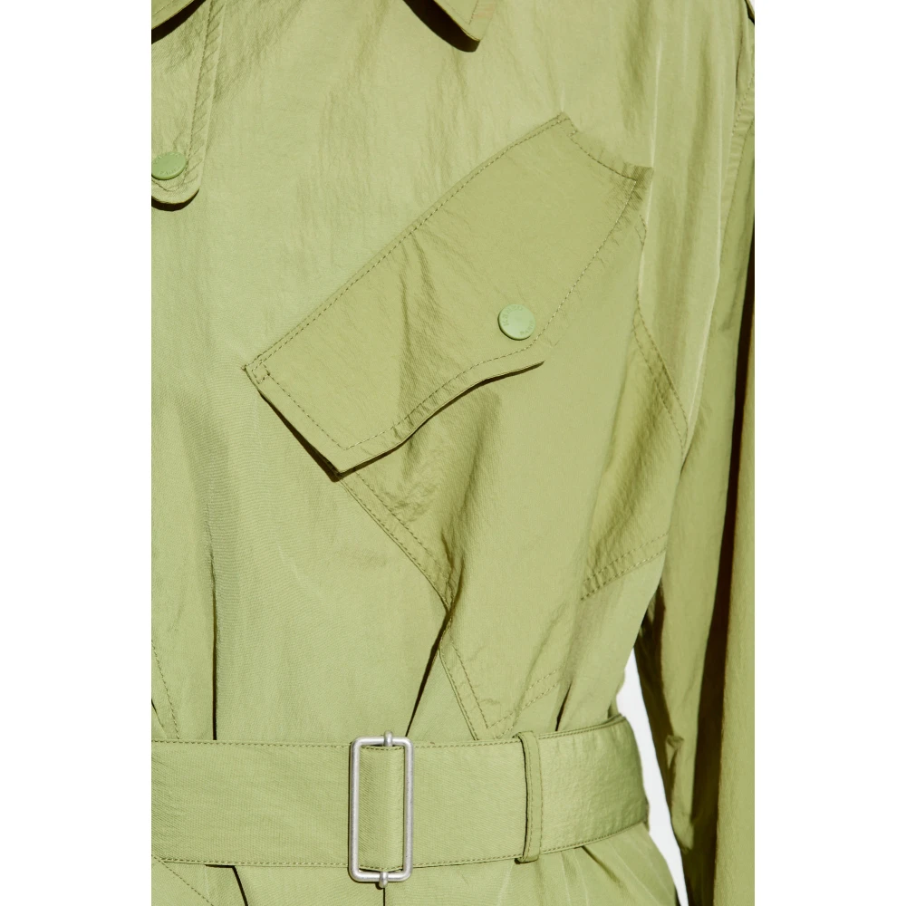 Kenzo Trenchcoat met riem Green Dames