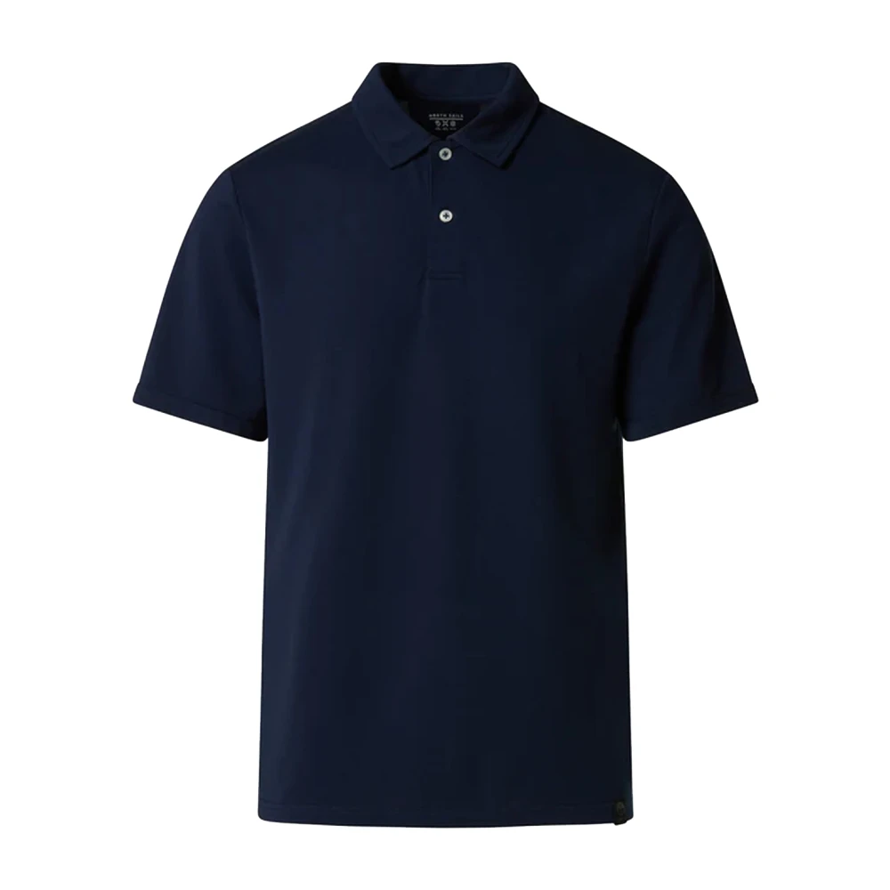 North Sails Mannelijk Blauw Tops Heren, L, Polo Shirts