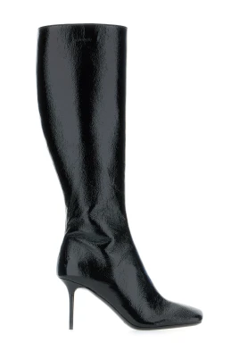 Square Toe Vinyl Boots