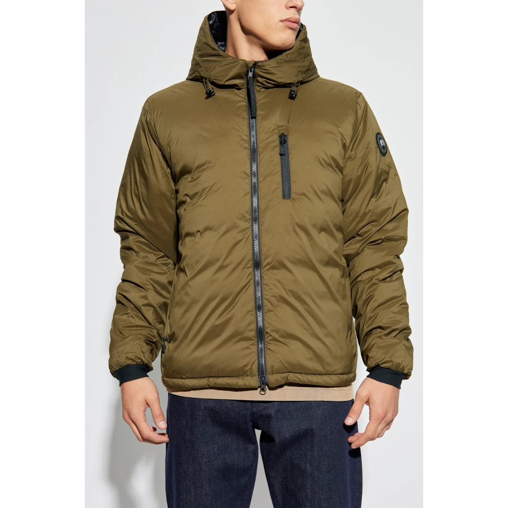 Canada Goose Donsjas Lodge Hoody Green Heren
