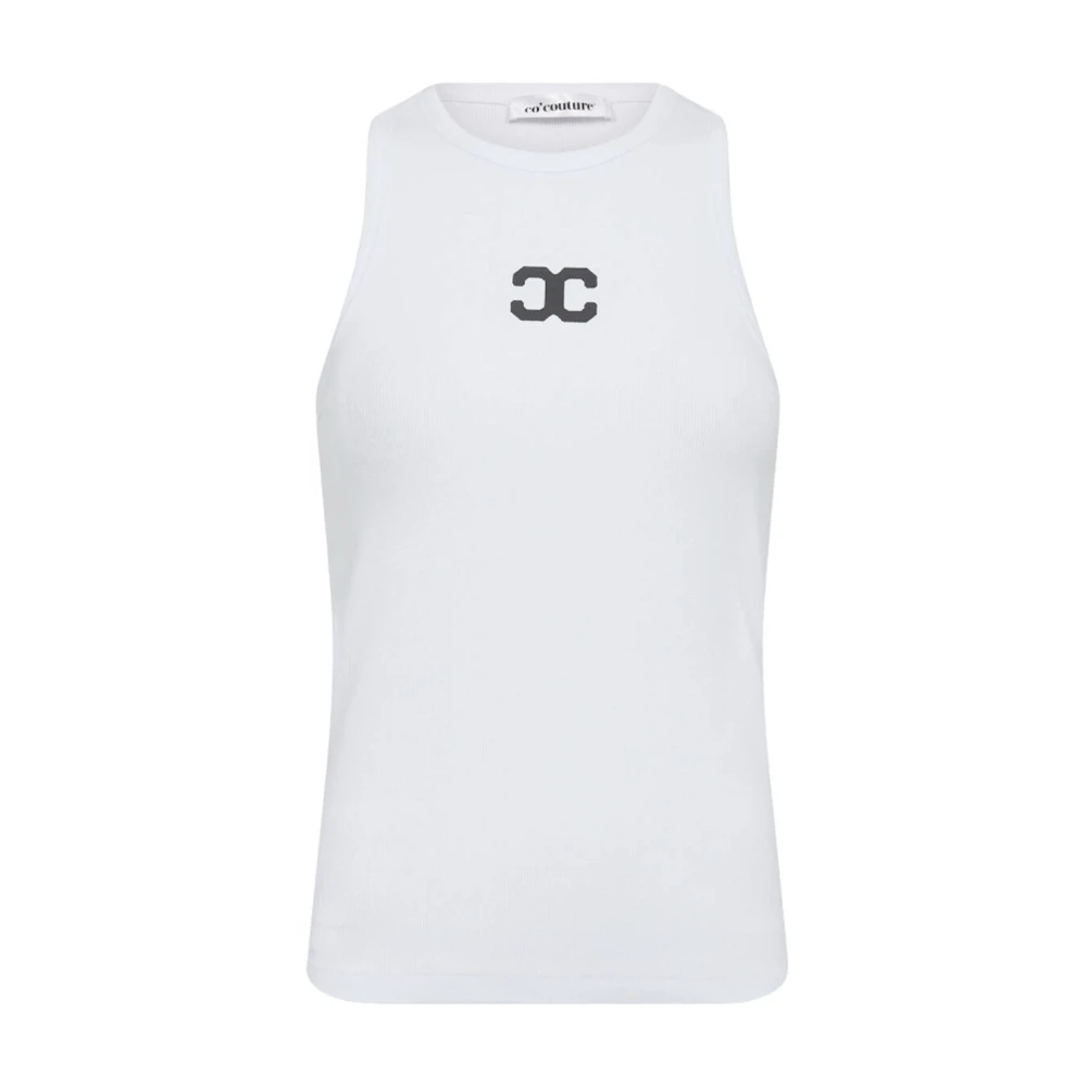 Co'Couture SaharaCC Tank Top Mouwloos White Dames
