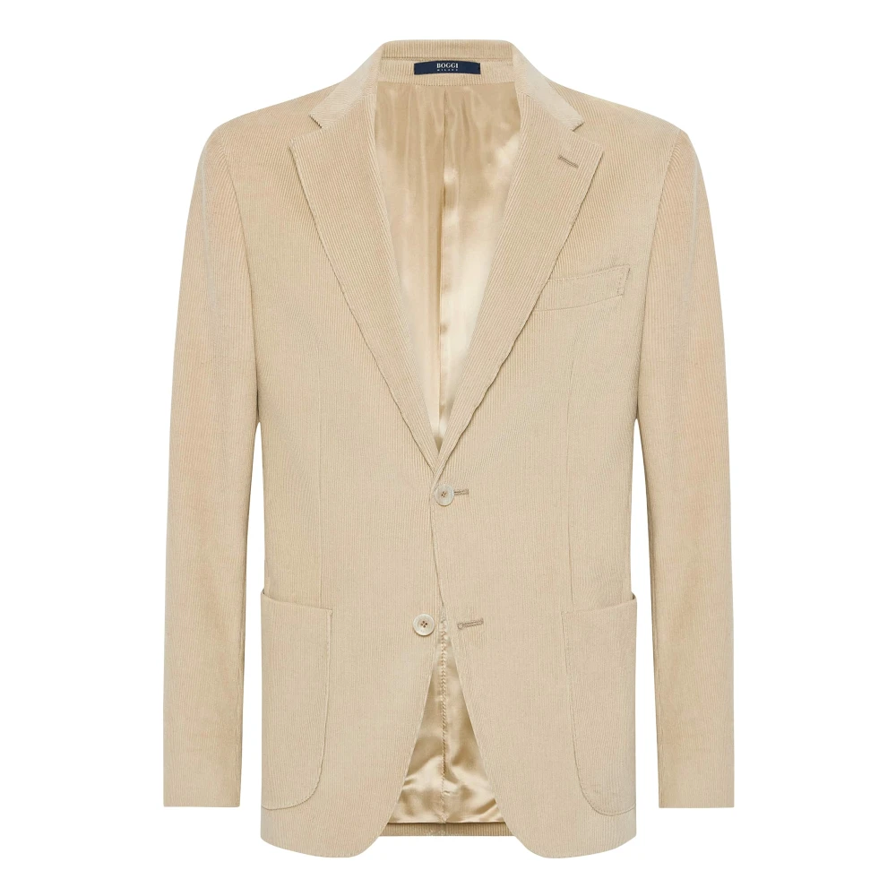 Boggi Milano Cernobbio Jas Beige Heren