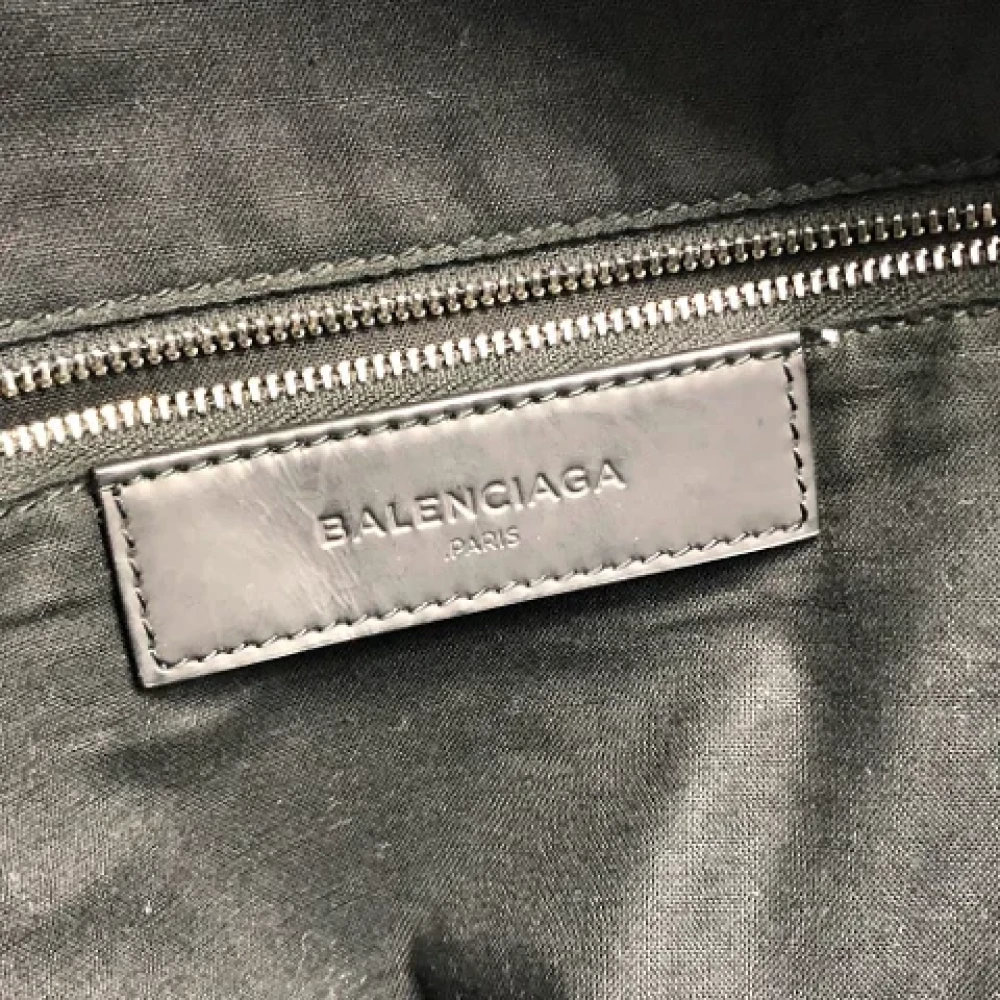 Balenciaga Vintage Pre-owned Cotton balenciaga-bags Black Dames