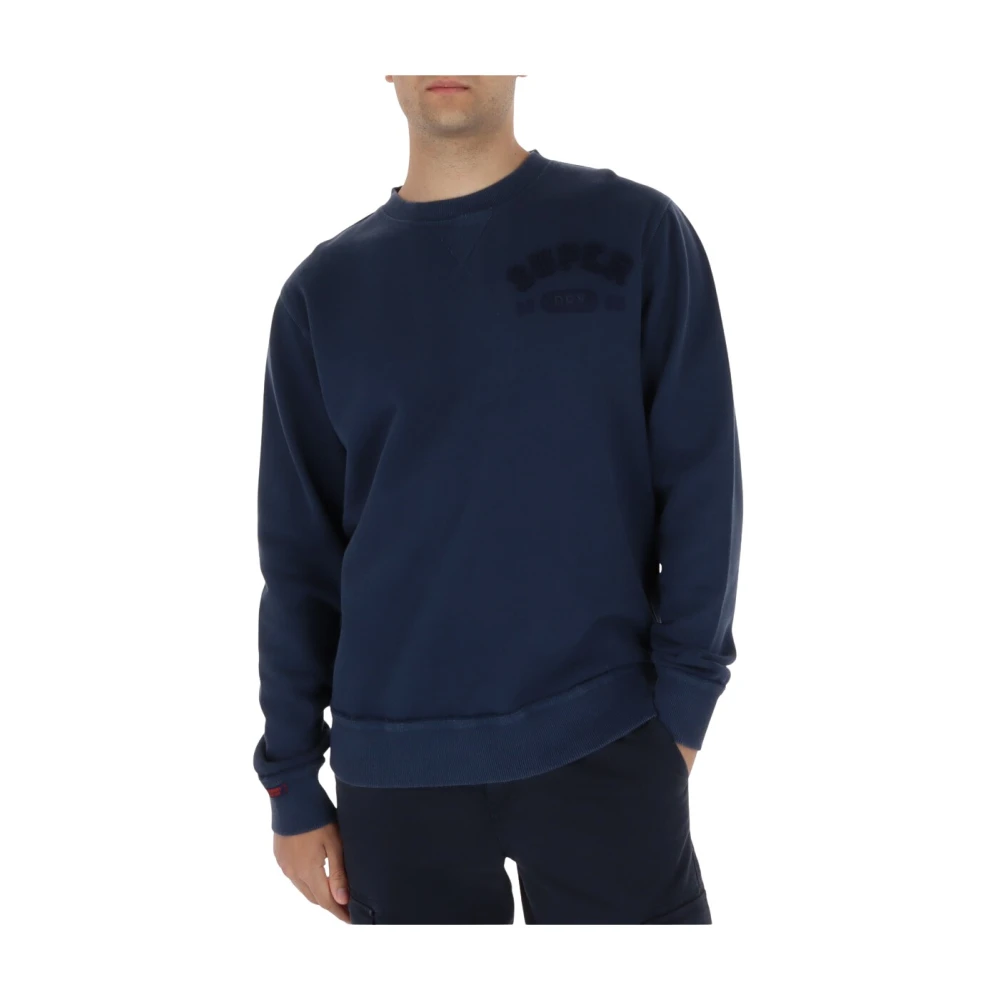 Superdry Men's Blue Sweatshirts - Sweatshirts - M - Sweatshirts & Hoodies