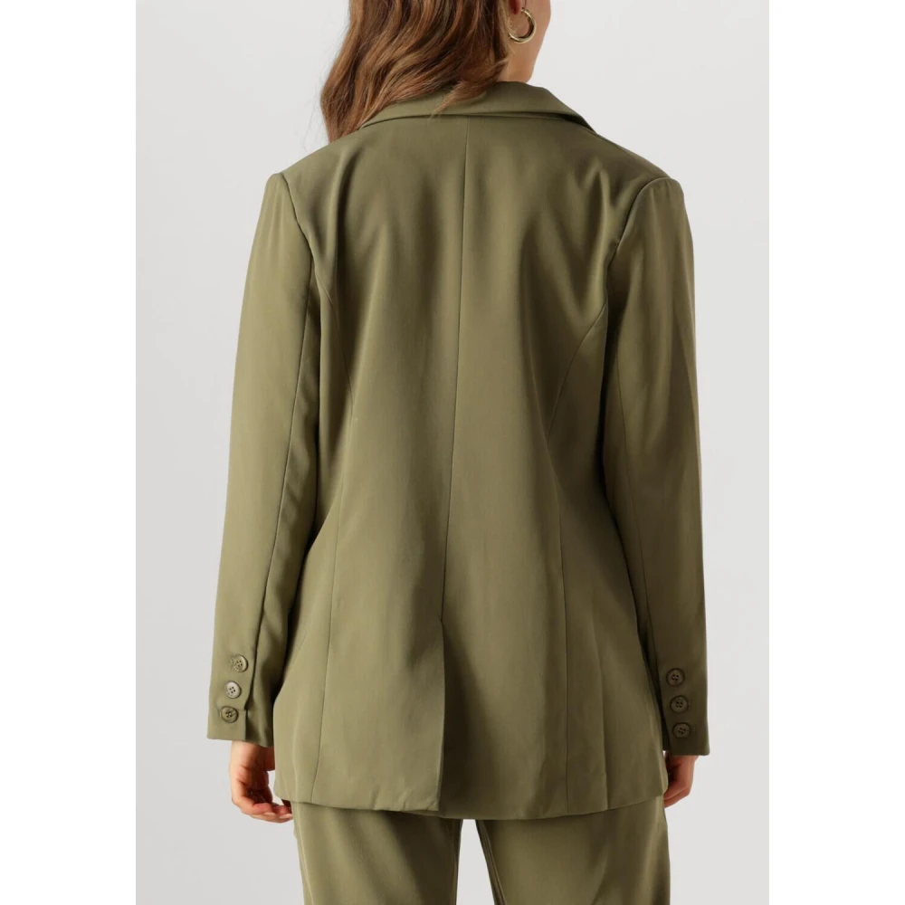 Ydence Groene Blazer Maisie Casual-Chic Look Green Dames
