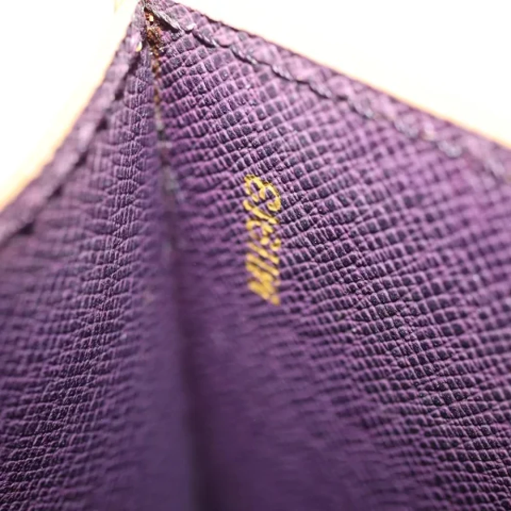 Louis Vuitton Vintage Pre-owned Leather handbags Yellow Dames