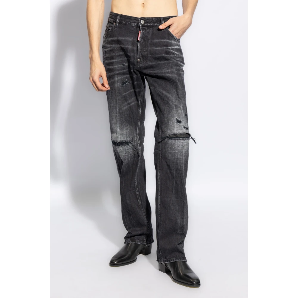 Dsquared2 Roadie Jeans Black Heren